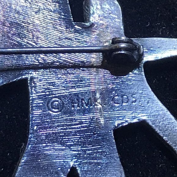 Vintage HMK CDS BROOCH PIN - Picture 3 of 5